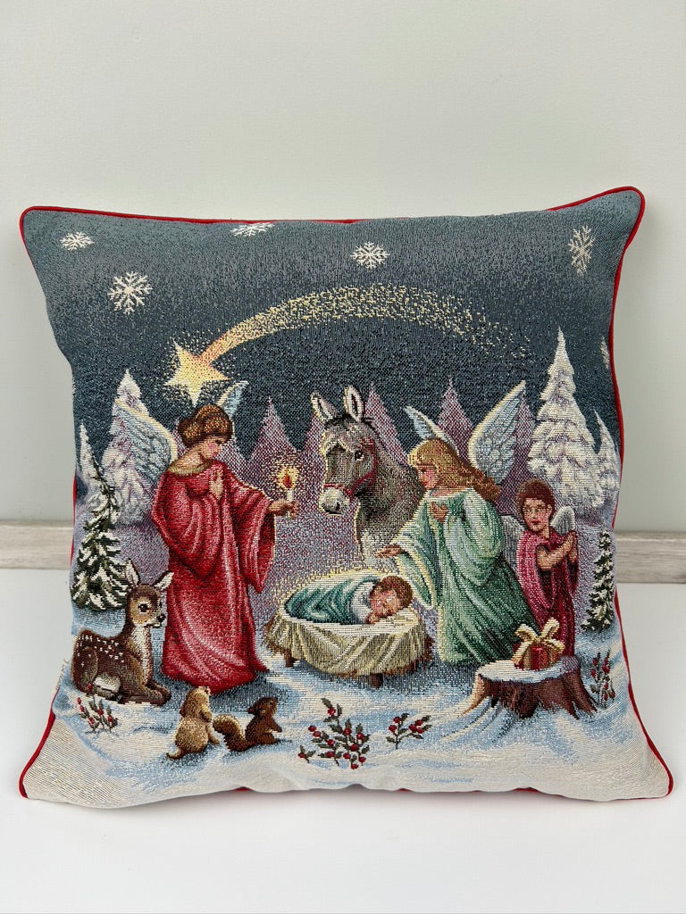 Set 2 Fodere natalizie decorative Presepe
