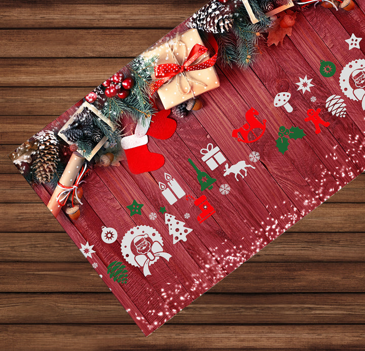 Tappeto per cucina natalizio Natale 35