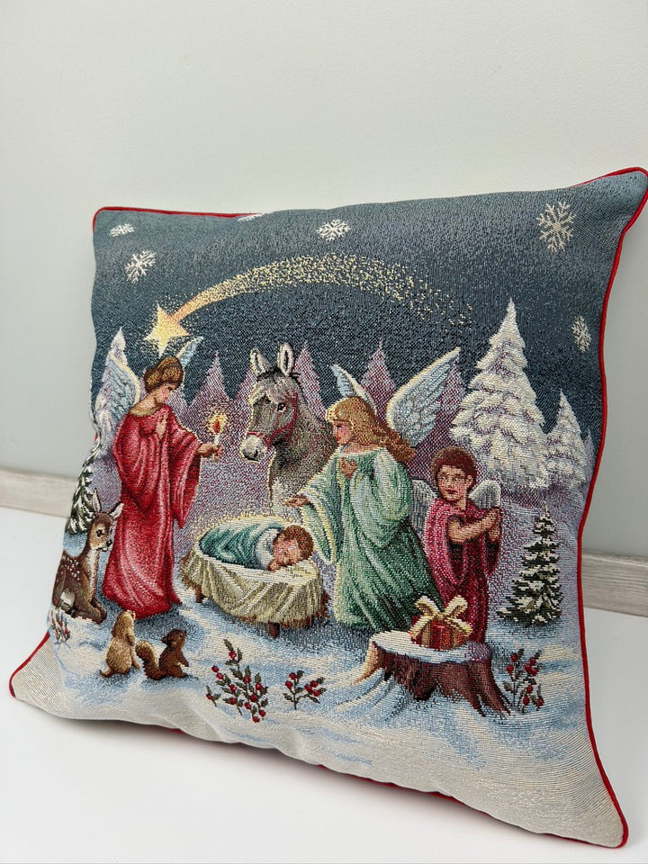 Set 2 Fodere natalizie decorative Presepe