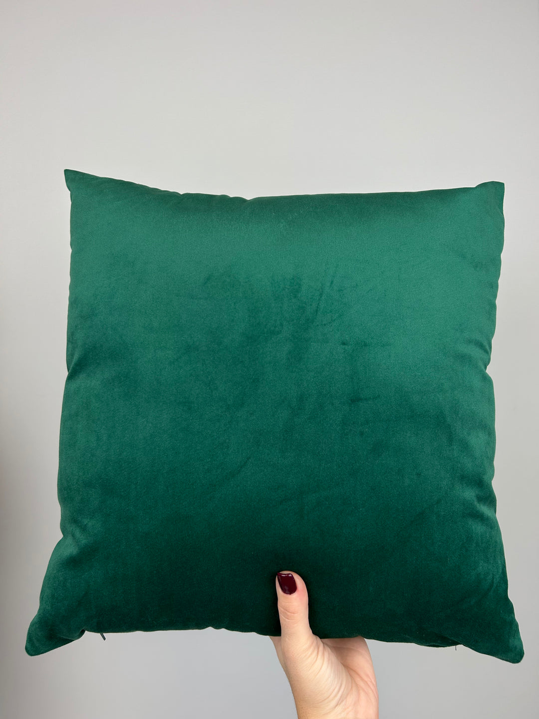Set 2 Fodere natalizie decorative VELLUTO VERDE