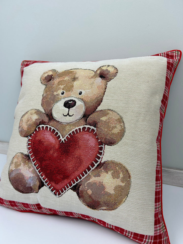 Set 2 Fodere natalizie decorative Orsetto