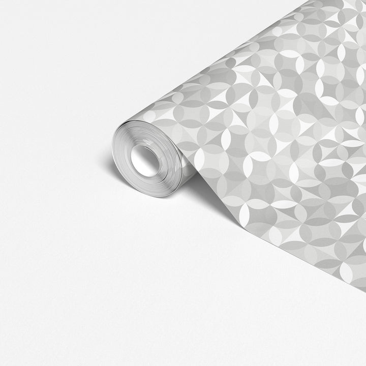 Paraschizzi adesivo geometrico grigio 3