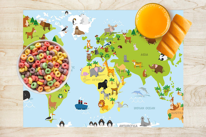 Tovagliette americane Mondo
