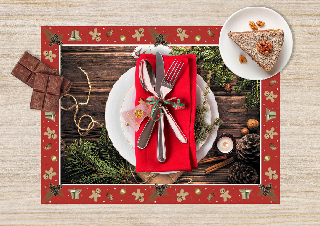Placemats Gnomes and Letter
