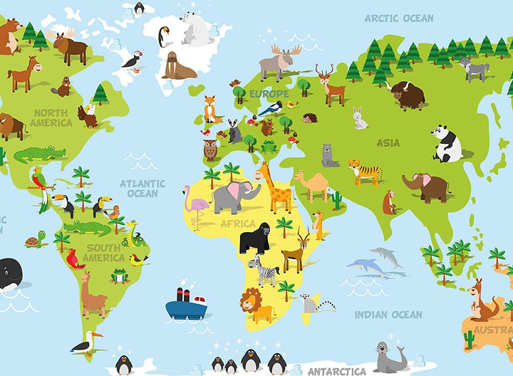 Tovagliette americane Mondo