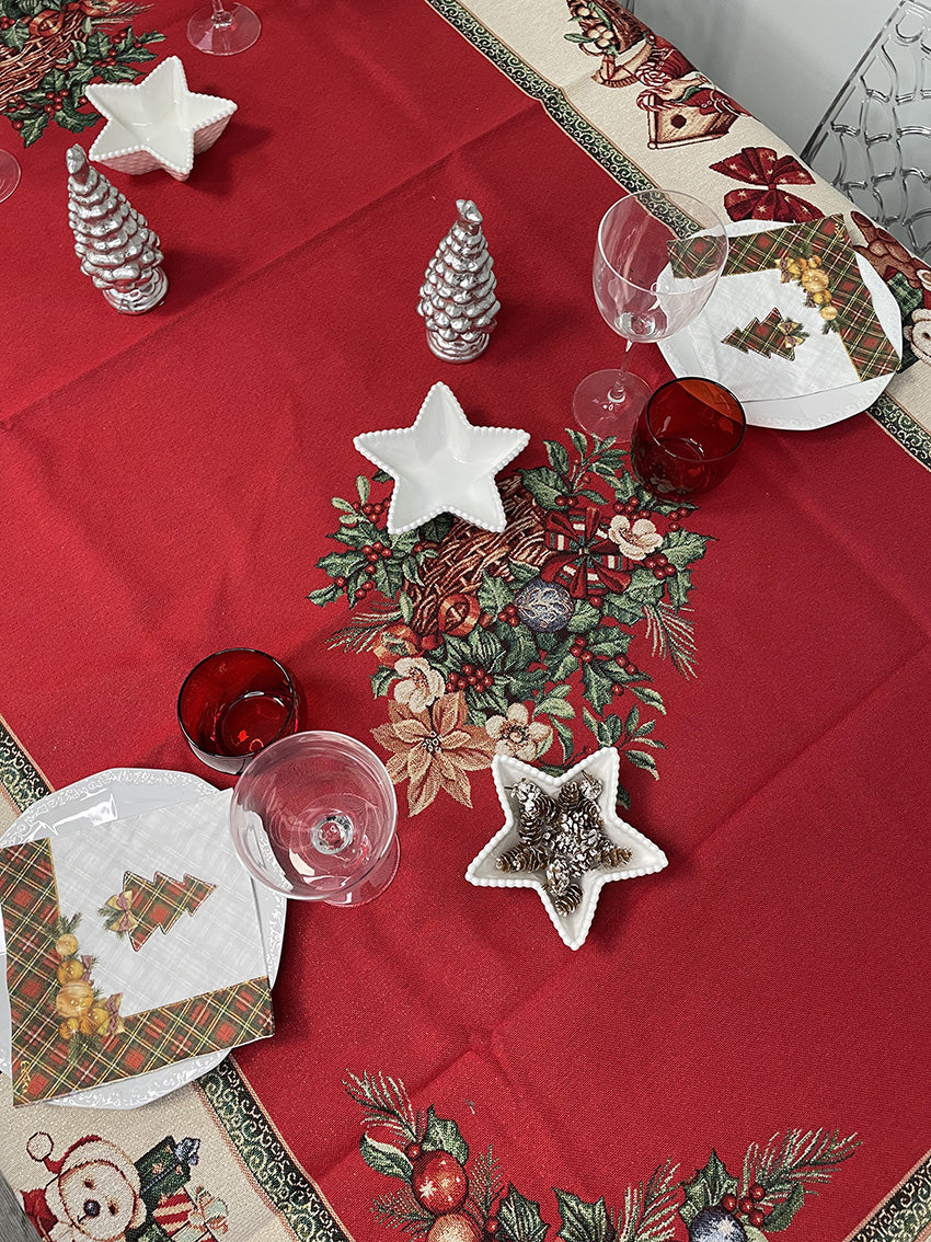 Tovaglia Natalizia Santa Claus