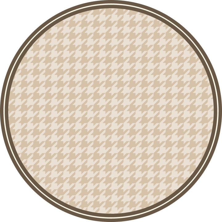 Tovaglietta rotonda pied de poule 11