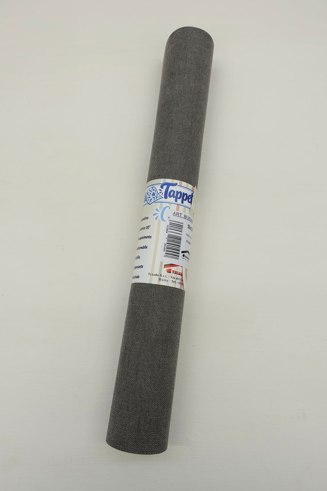 Passatoia tinta unita grigio tortora