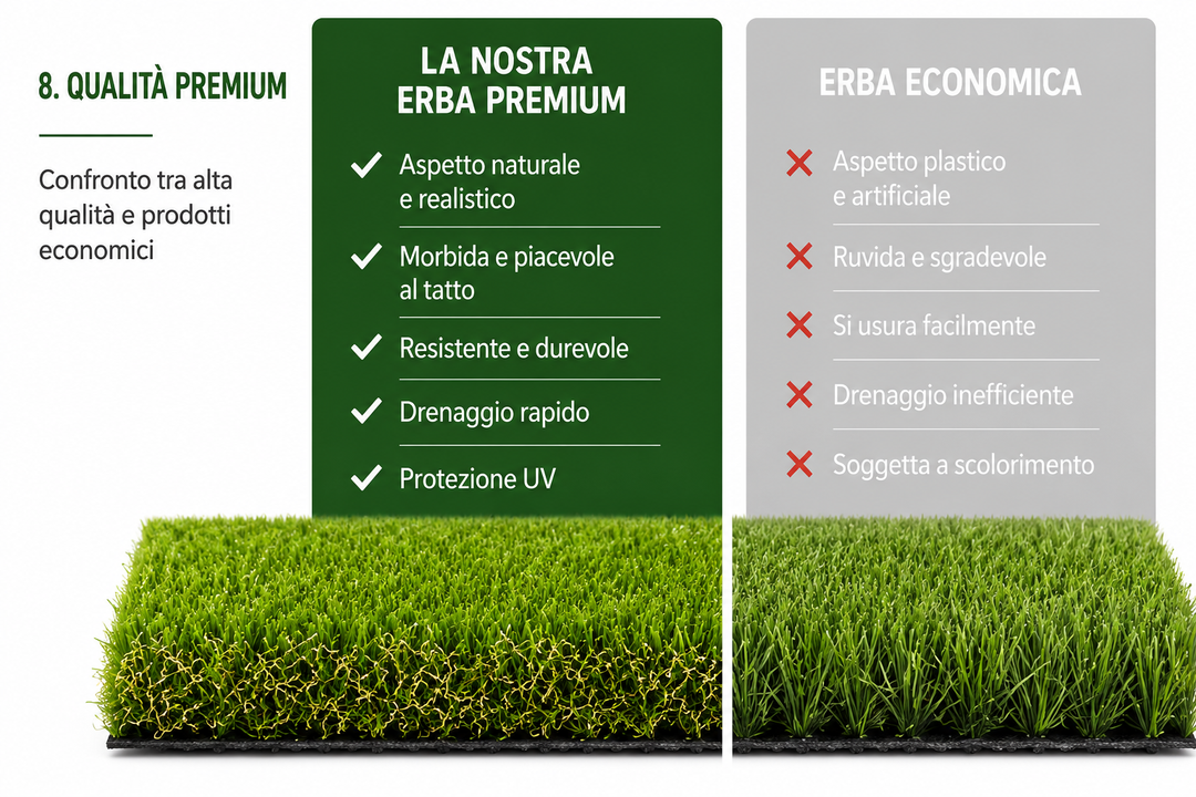 Erba Sintetica Premium 20 mm