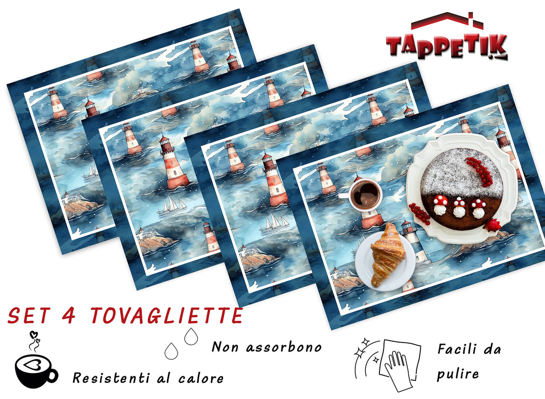 Tovagliette americane Mare 45