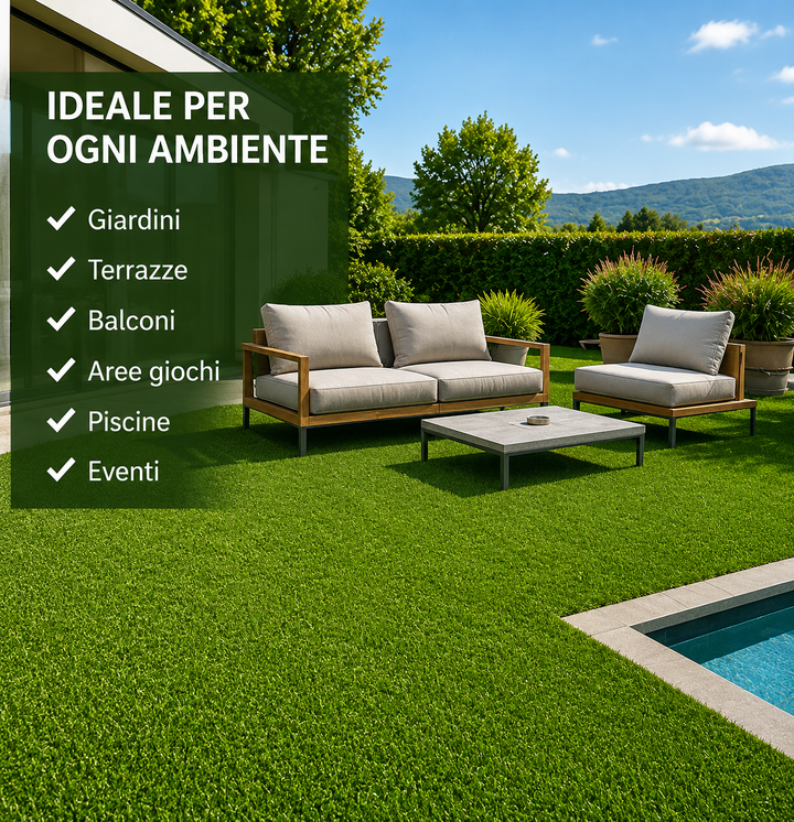 Erba Sintetica Premium 20 mm