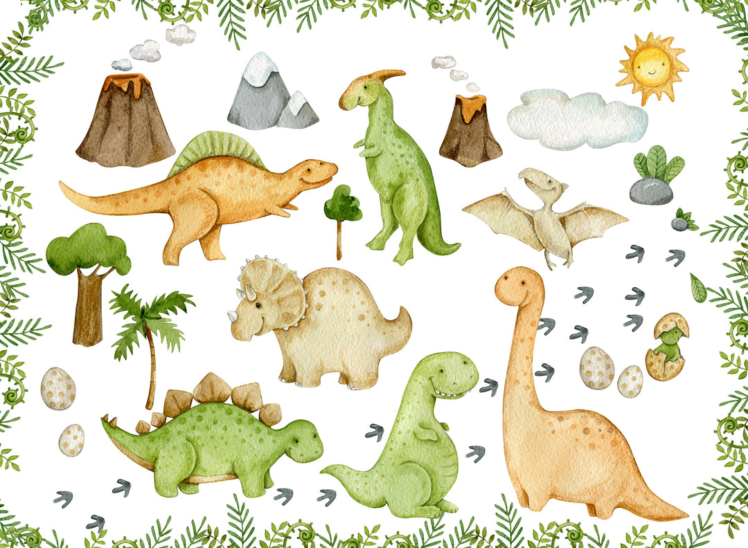 Children's placemats Dinosaurs 62