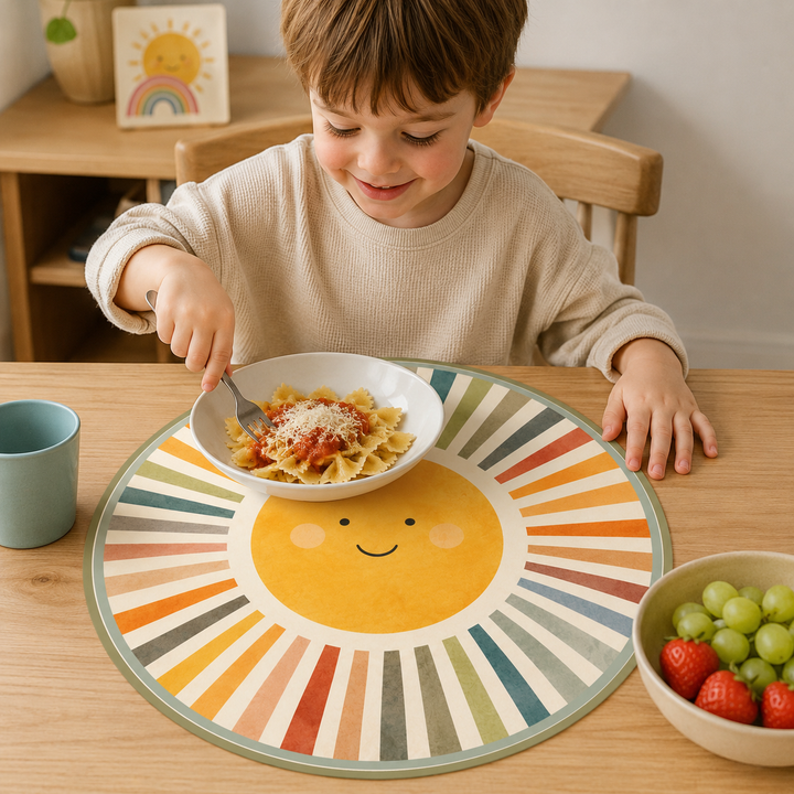 Tovaglietta rotonda per bambini 8