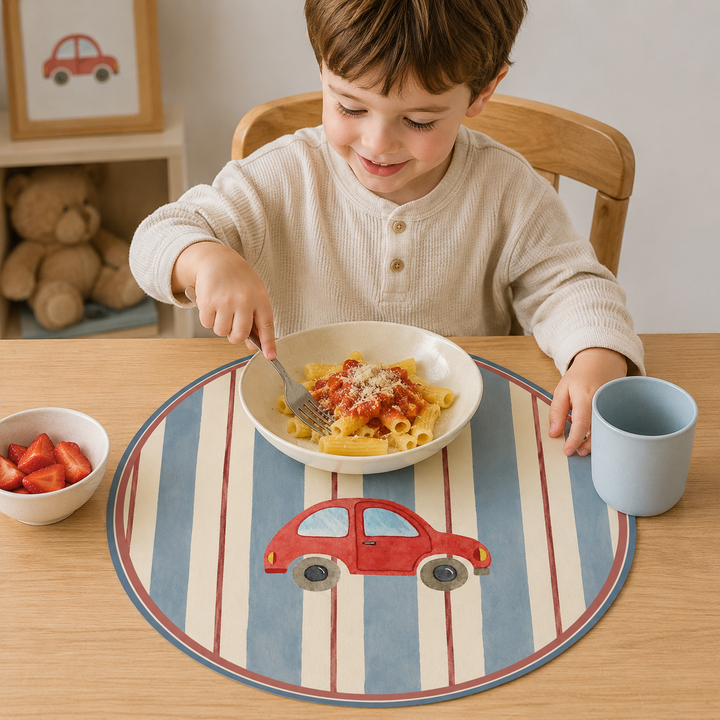 Tovaglietta rotonda per bambini 5
