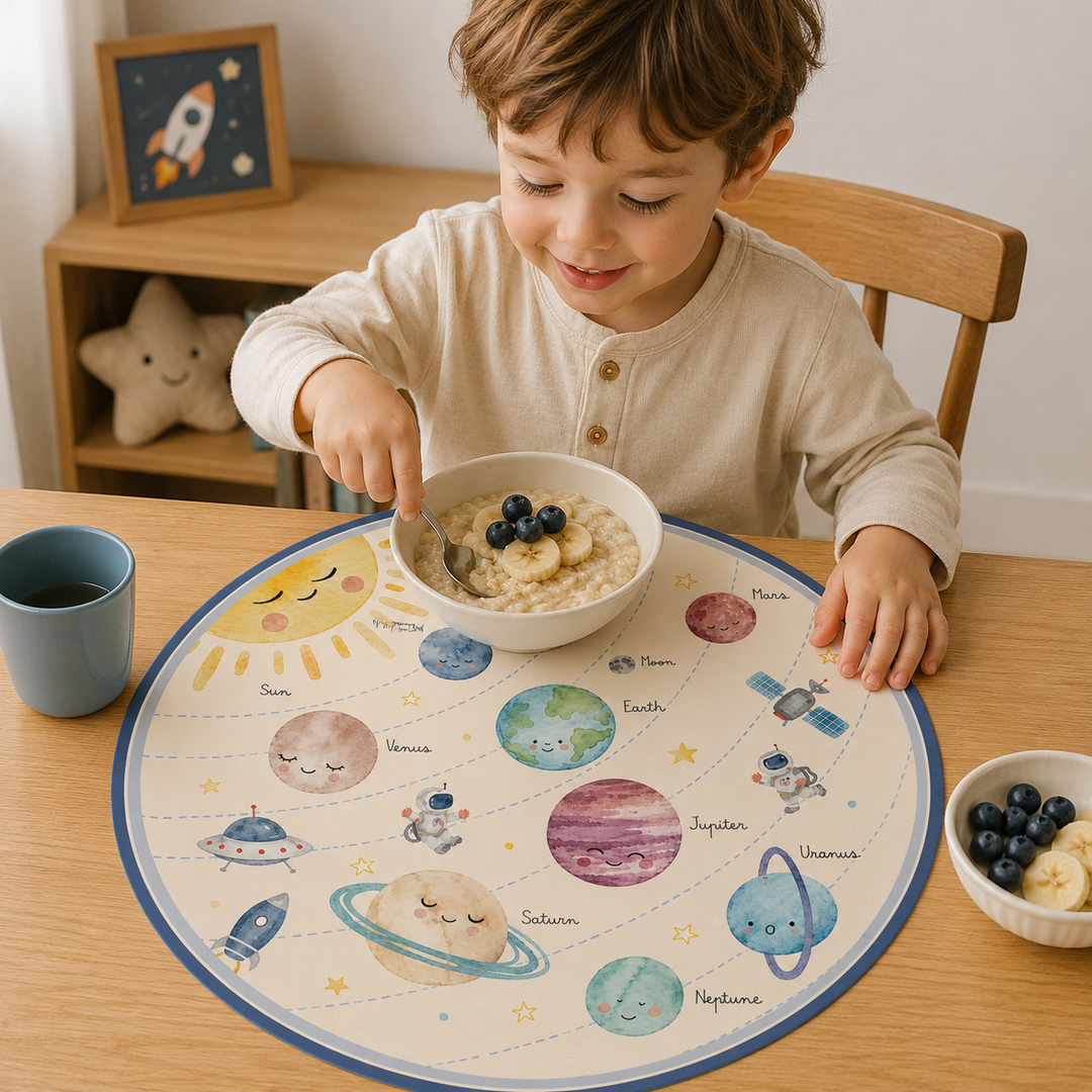 Tovaglietta rotonda per bambini 6