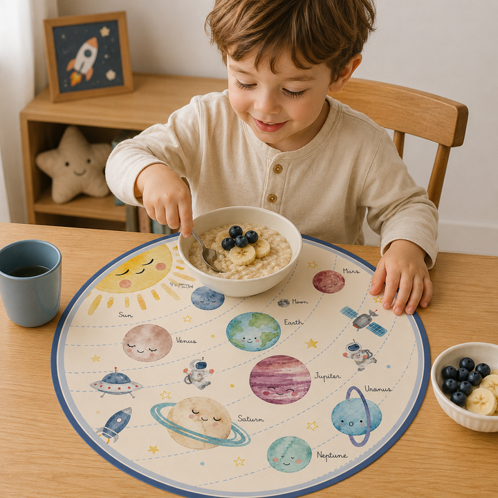 Tovaglietta rotonda per bambini 6
