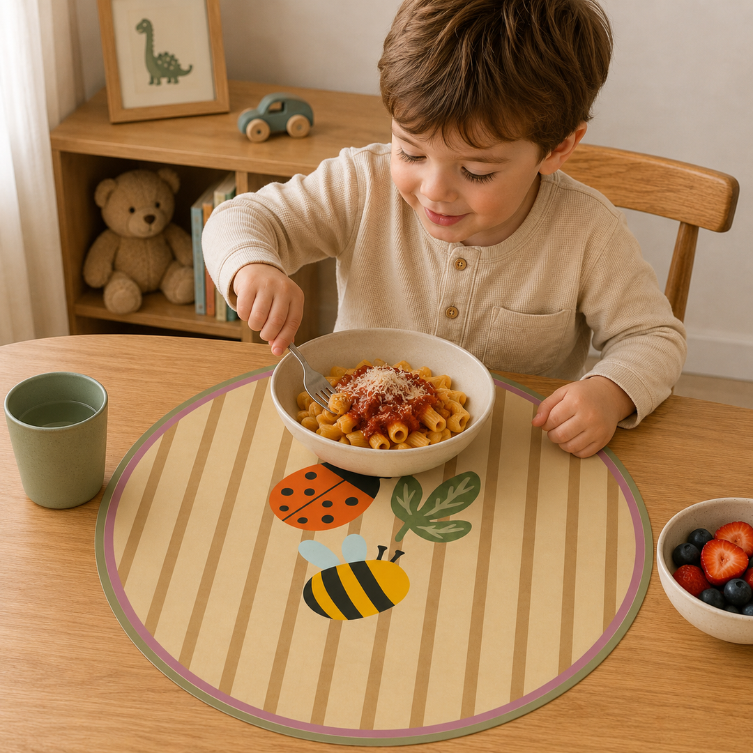 Tovaglietta rotonda per bambini 7