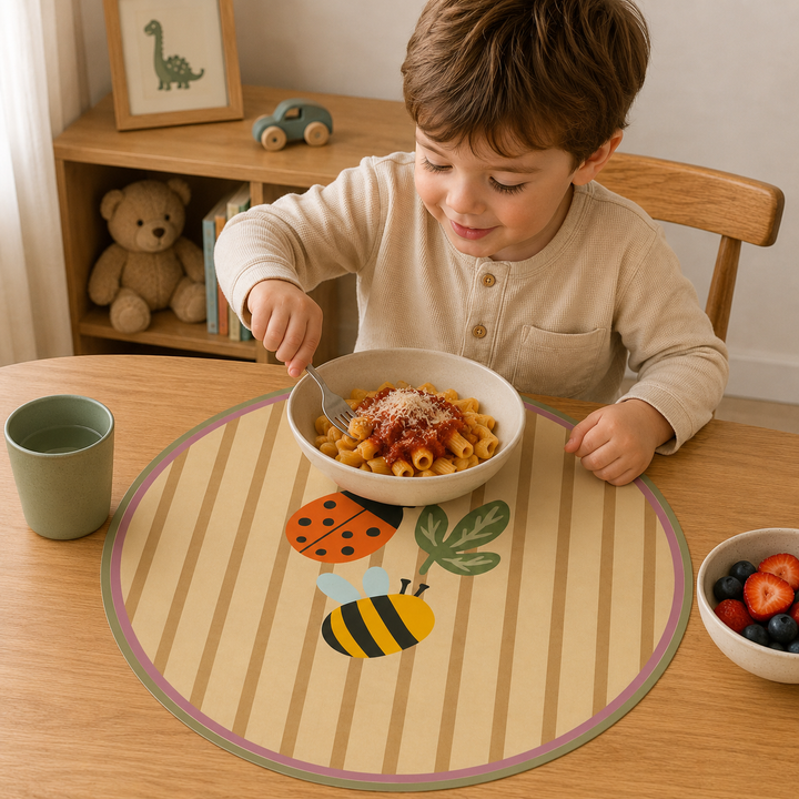 Tovaglietta rotonda per bambini 7