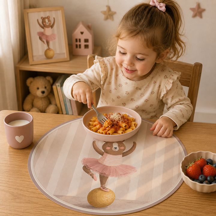 Tovaglietta rotonda per bambini 9