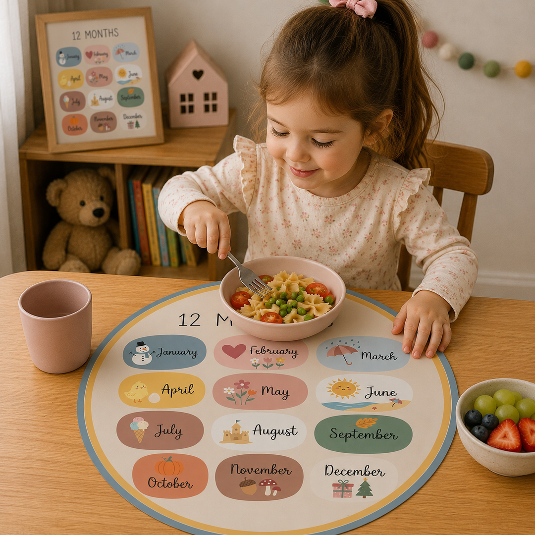 Tovaglietta rotonda per bambini 14