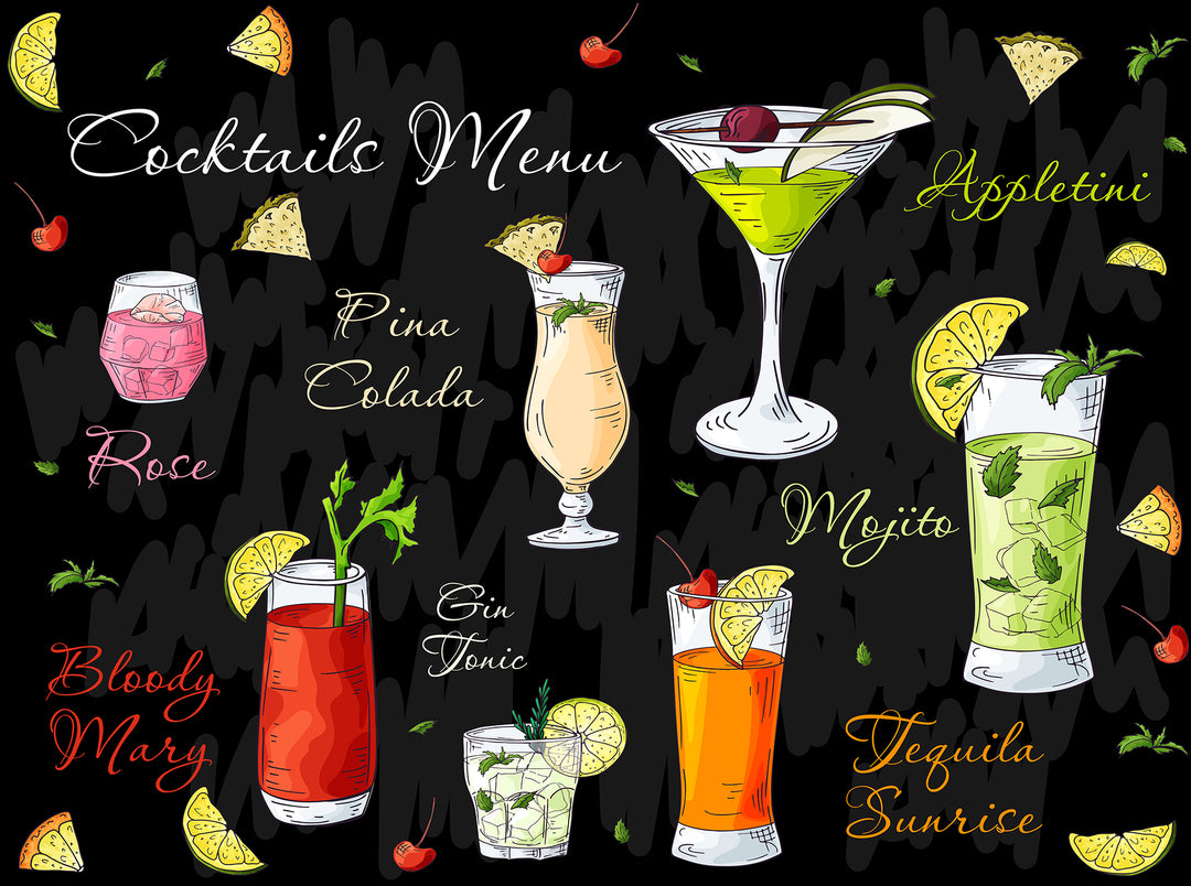 Tovagliette Americane Cocktail