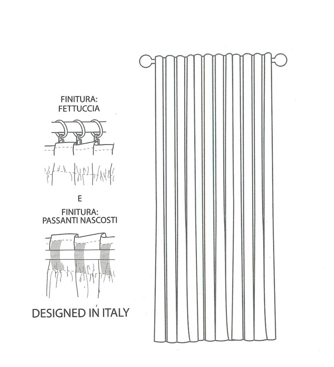 Tenda Farfalla 140 x 290 cm