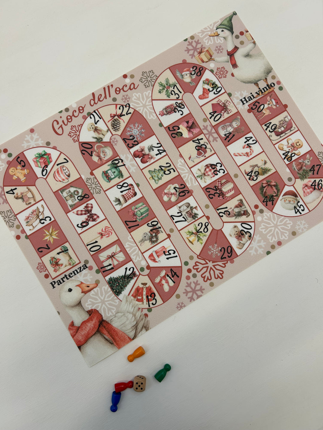 Gioco dell'oca di Natale