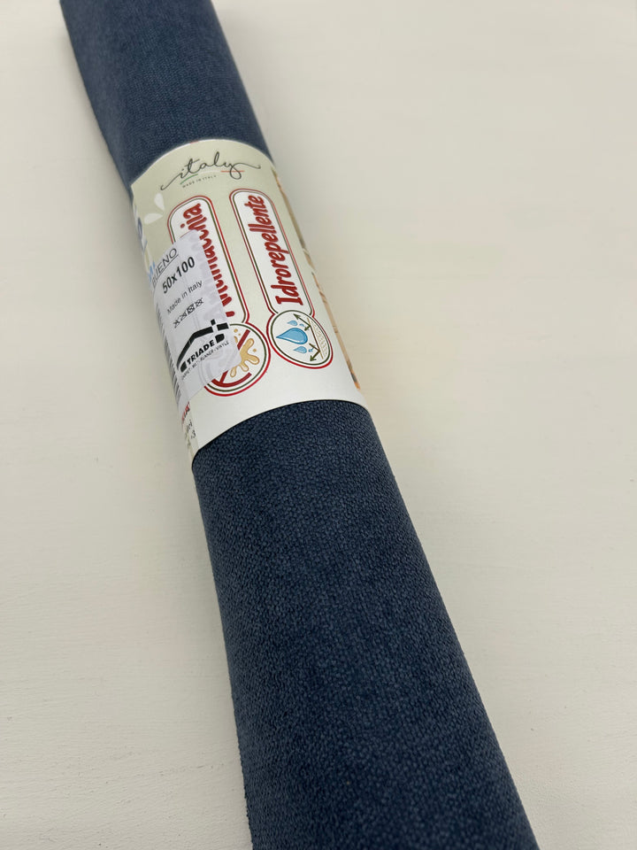 Passatoia tinta unita blu