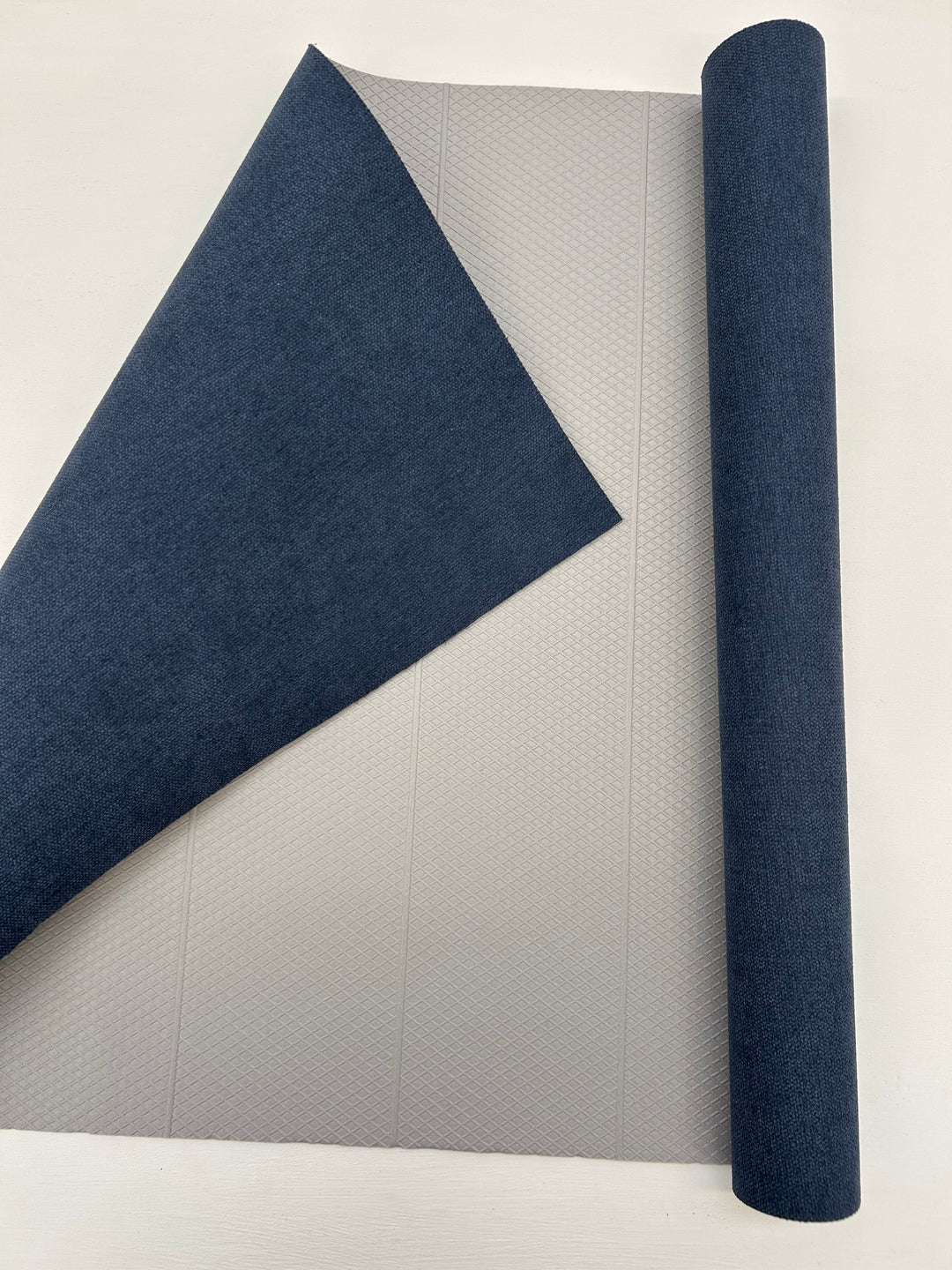 Passatoia tinta unita blu