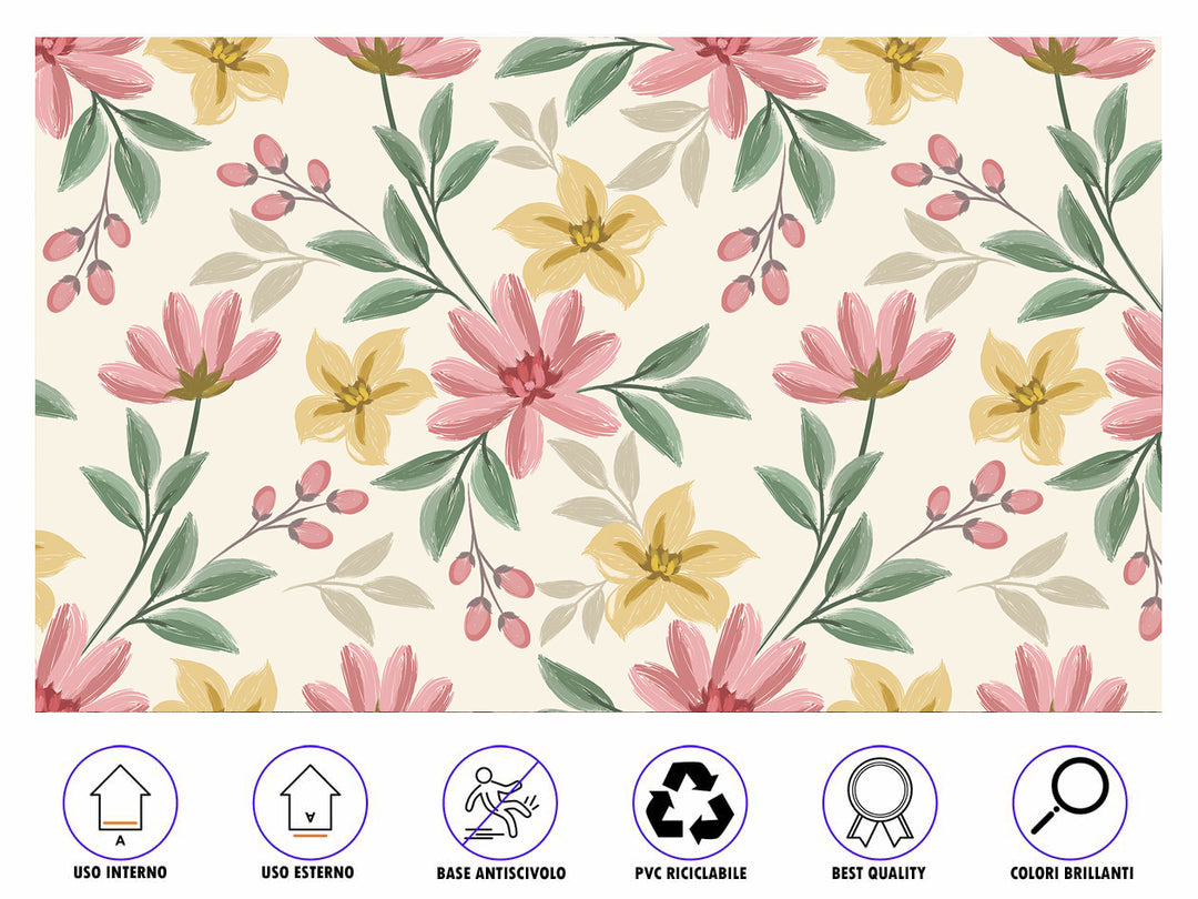 Tappeto in vinile N166