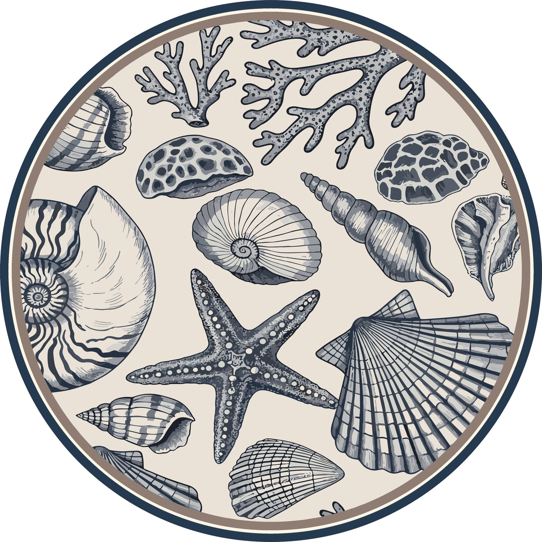 Tovaglietta rotonda Mare 1