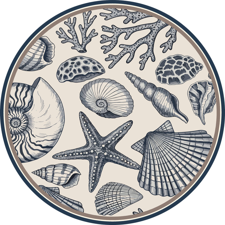 Tovaglietta rotonda Mare 1