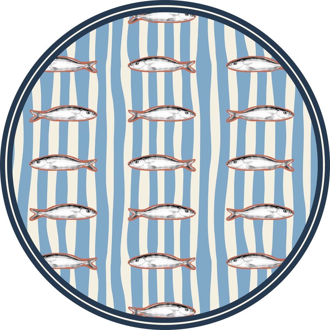 Tovaglietta rotonda Mare 2