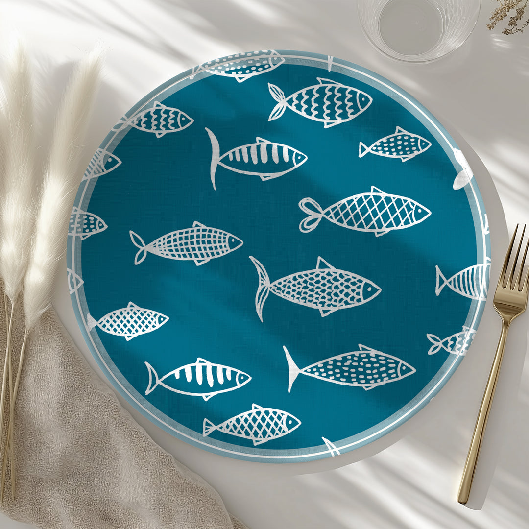 Tovaglietta rotonda Mare 3