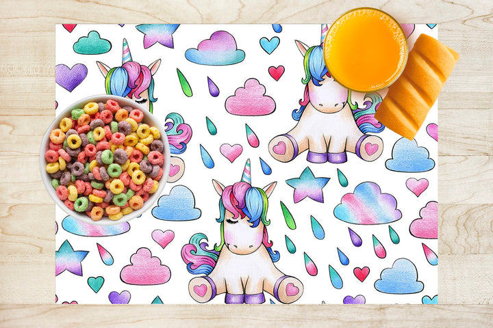 Unicorn placemats