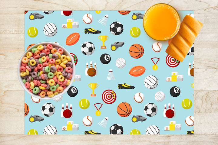 Sport 50 children's placemats