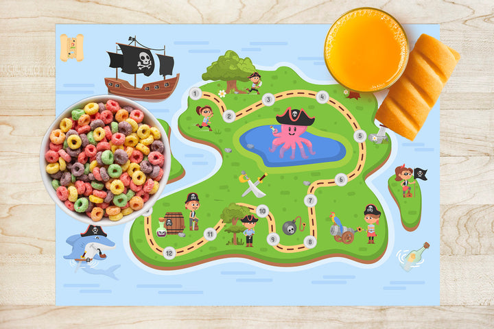 Children's placemats Pirates 54