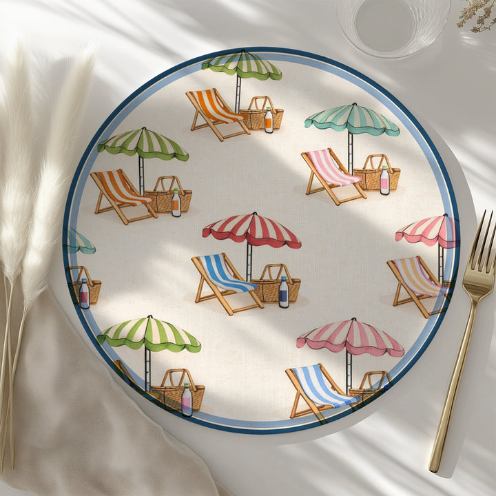 Tovaglietta rotonda Mare 6