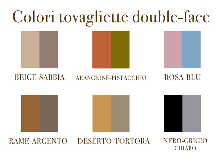 Tovaglietta in finta pelle Lola