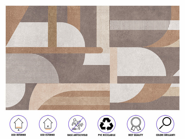 Tappeto in vinile N174