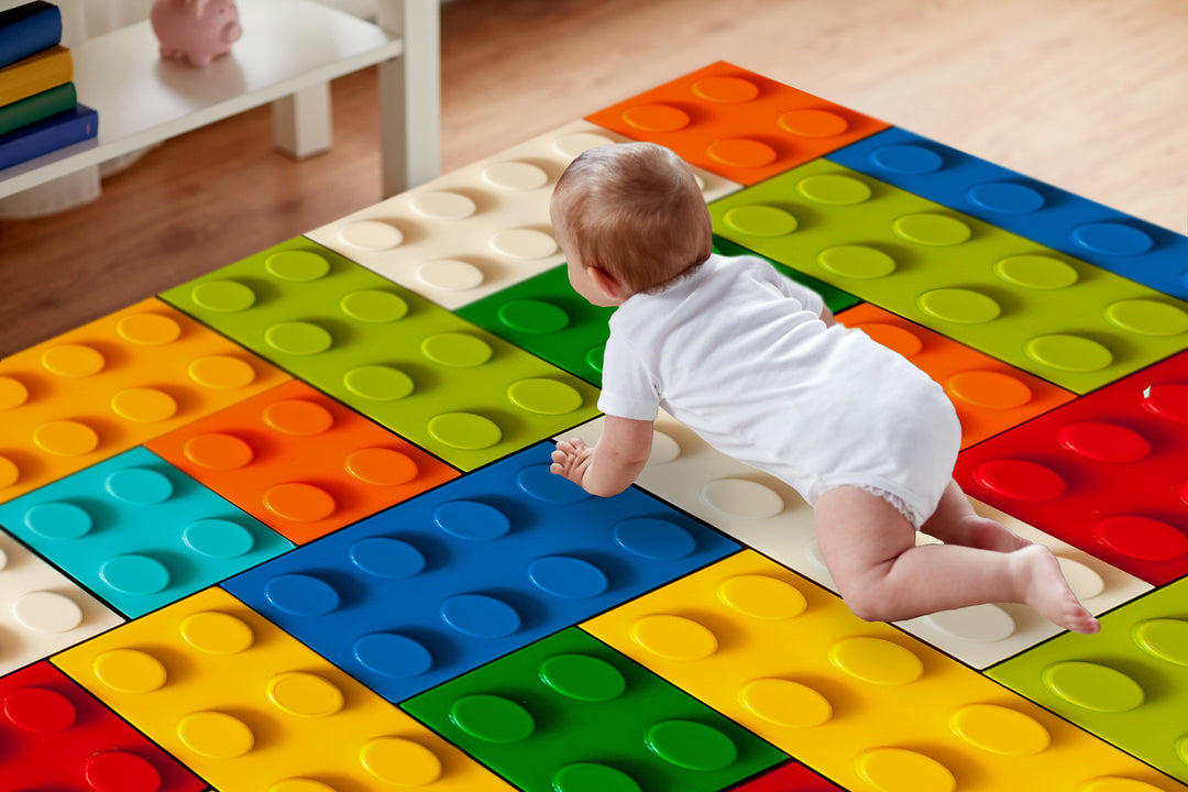 Tappeto per bambino Mattoncini colorati – Tappetik