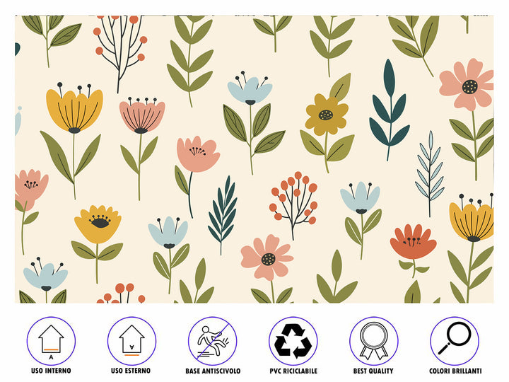 Tappeto in vinile N168