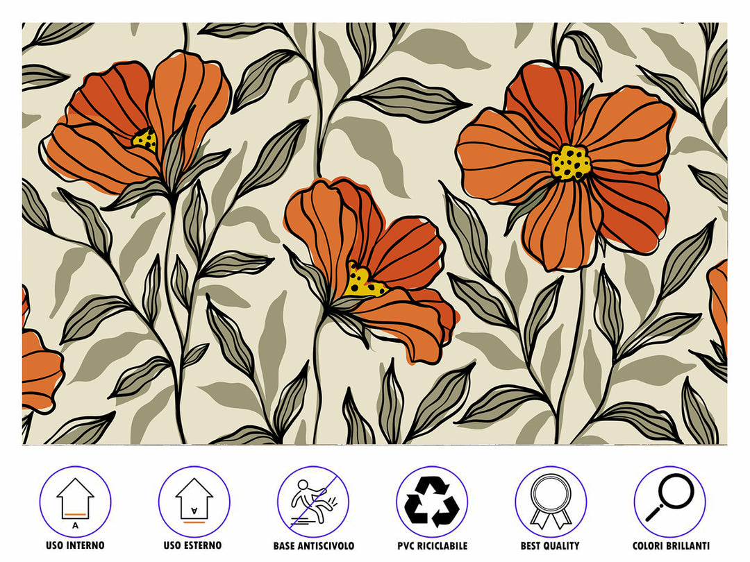 Tappeto in vinile N170