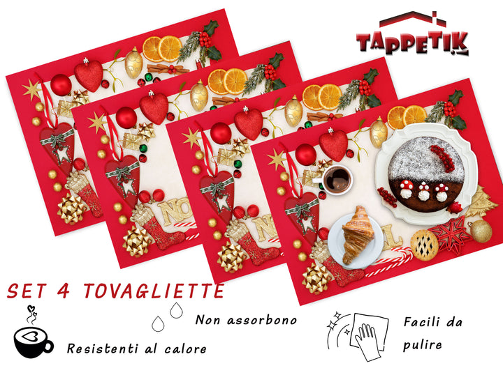 Tovagliette americane Natale 117