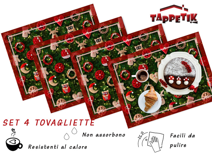 Tovagliette americane Natale 90