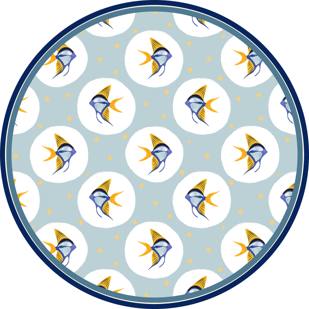 Tovaglietta rotonda Mare 8