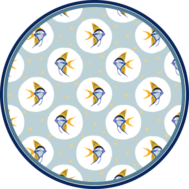 Tovaglietta rotonda Mare 8