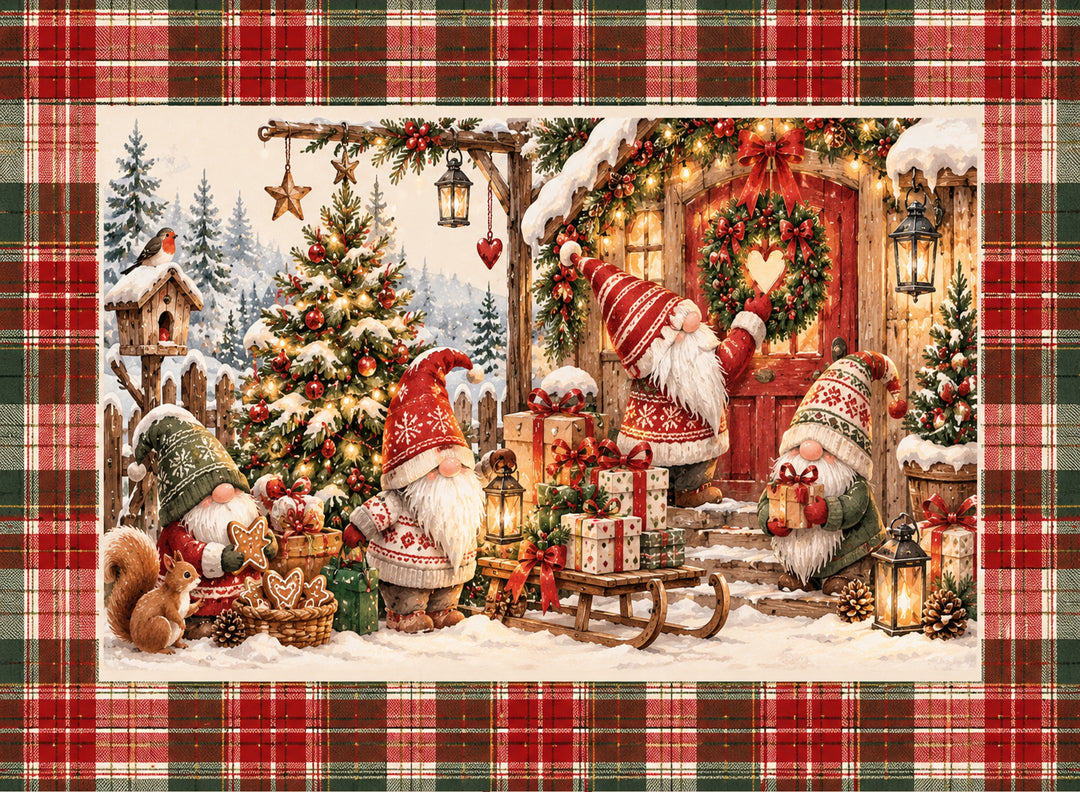Tovagliette americane Natale 204