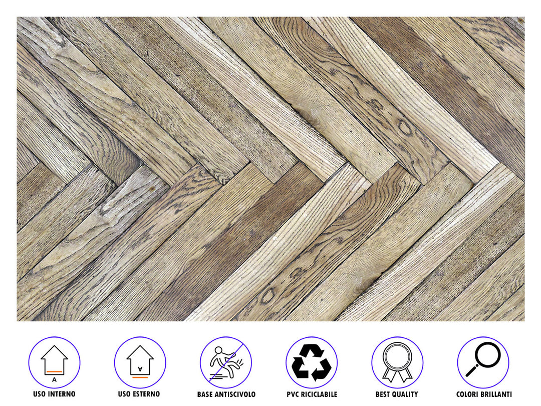 Vinyl carpet PARQUET 2