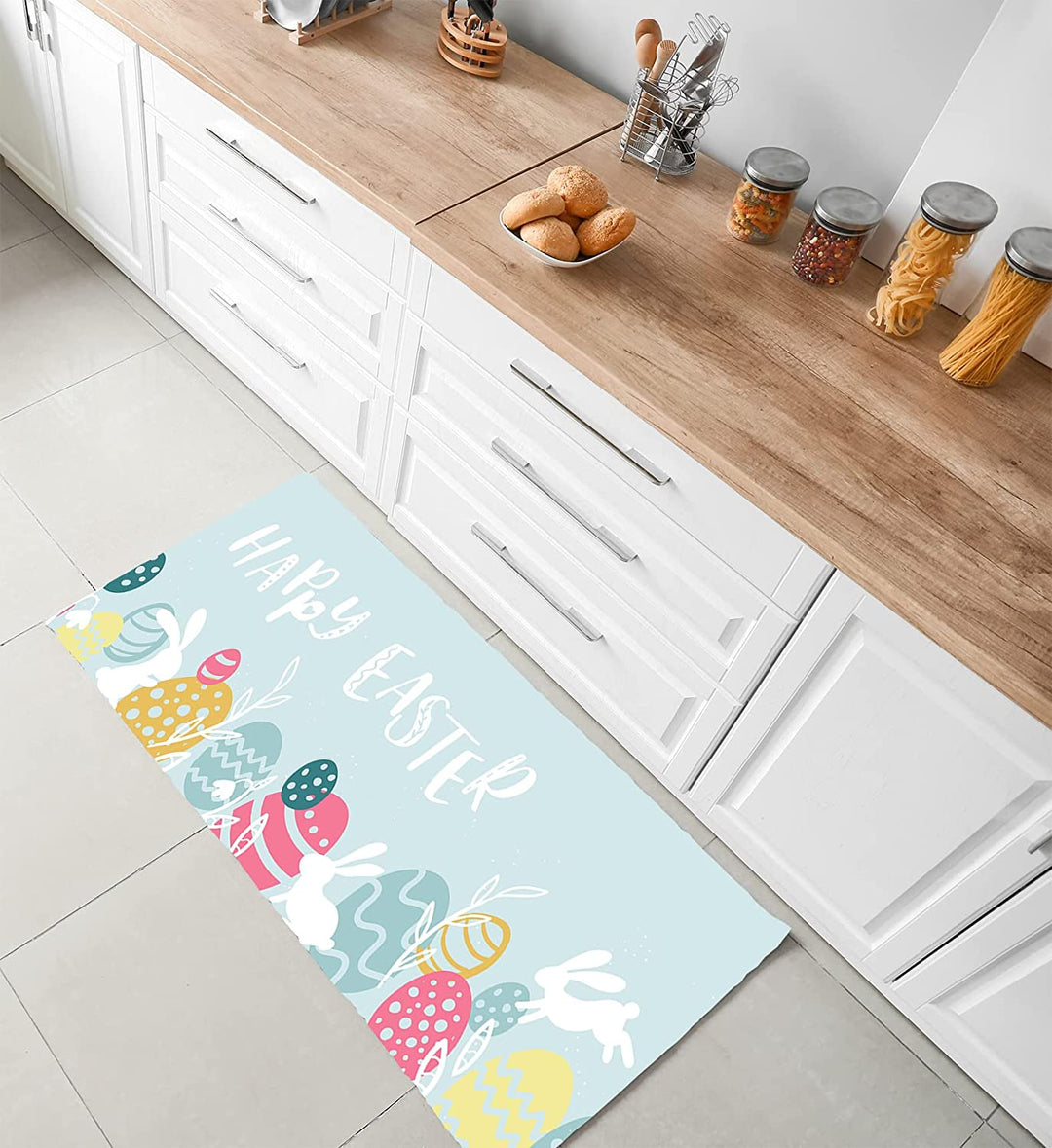 Easter kitchen runner v103